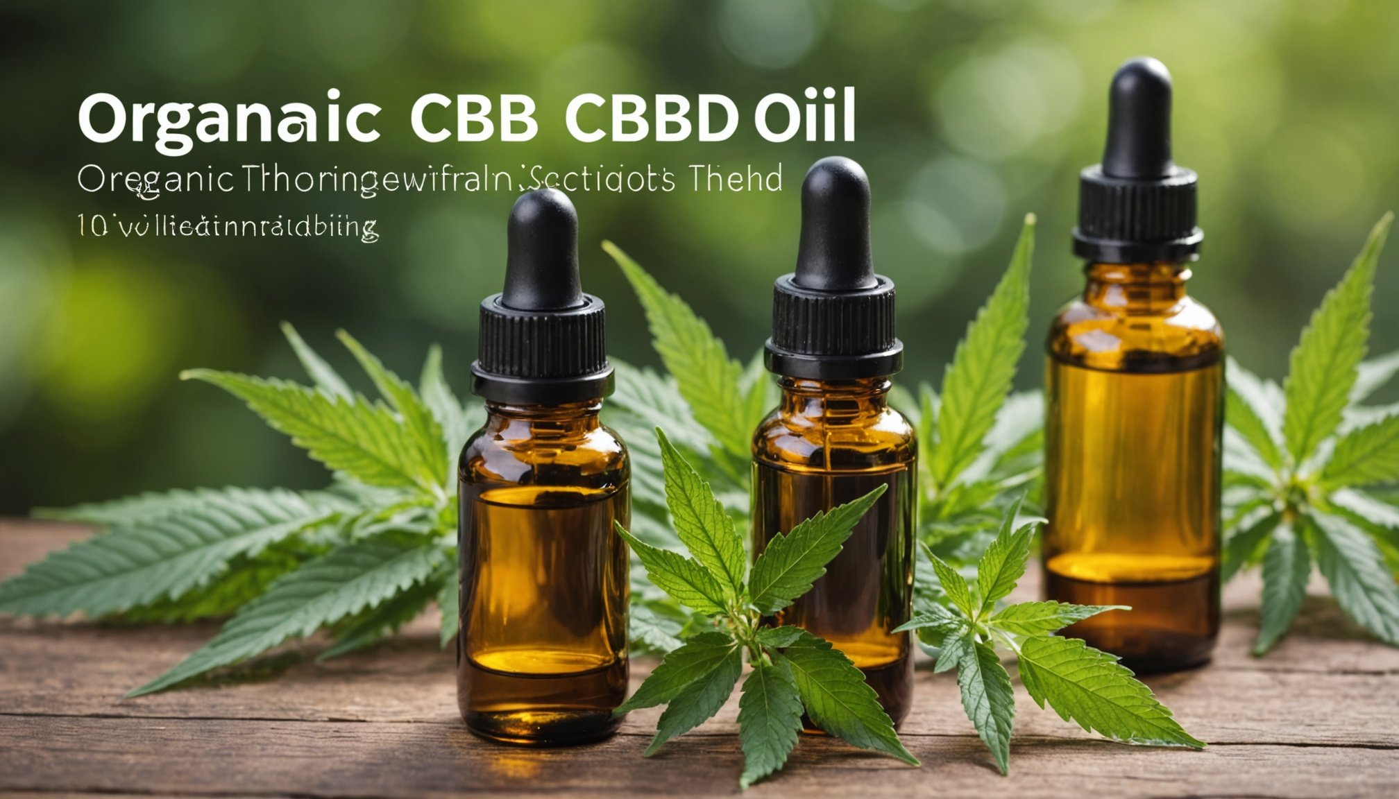 Vos questions sur les huiles de CBD biologiques